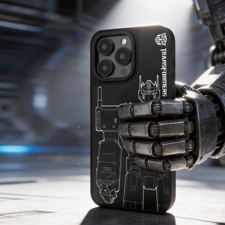 Transformers Optimus Prime Blueprint Phone Case iPhone Anime iPhone Case for iPhone 17, 16, 15, 14 and 13 - view 2