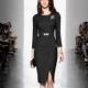Feite Tianqi 2021 Mùa xuân và mùa thu mới của phụ nữ có rãnh dài tay áo dài trung bình ol chuyên nghiệp Slim Pack Hip Dress - váy đầm