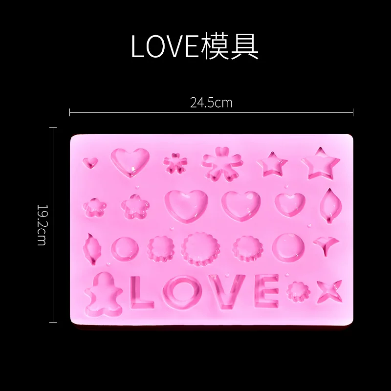 Silicone mold, materials set handmade, epoxy resin, glue, DIY