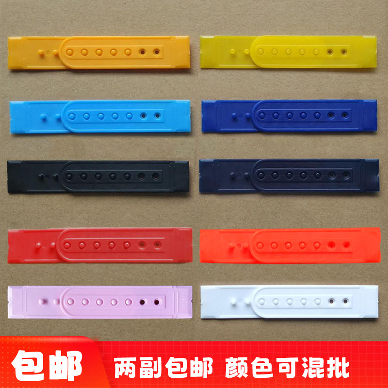 Baseball Cap Duck Tongue Cap Rear Adjustment Buckle Subs Seven Holes Single Row Cap Buckle Cap With Telescopic Buckle Multi Color 