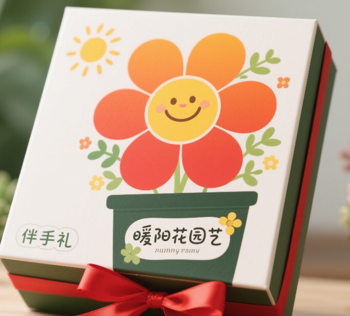 暖阳花园艺的LOGO