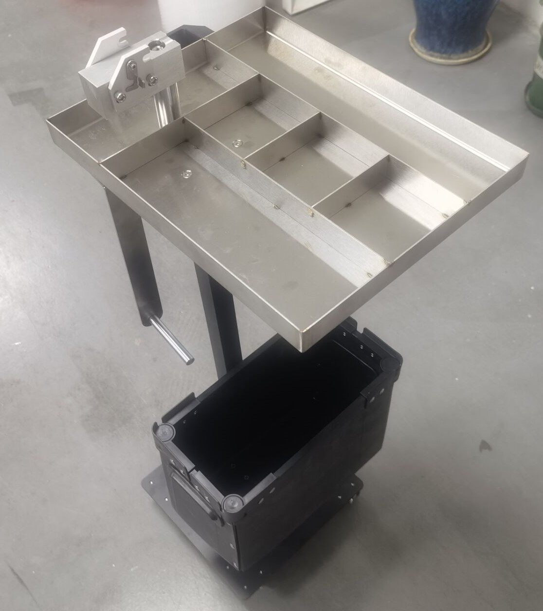 SMT mobile receiver paste rotary stainless steel adjustable factory accepted