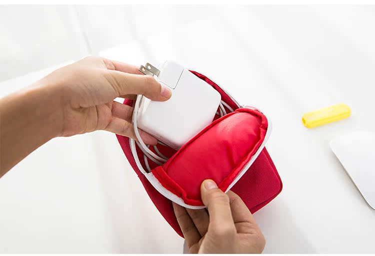Cầm tay kỹ thuật số gói nhận gói tai nghe sạc túi kho báu nhỏ đi để bảo vệ ổ cứng cáp dữ liệu túi - Lưu trữ cho sản phẩm kỹ thuật số bao đựng tai nghe airpods