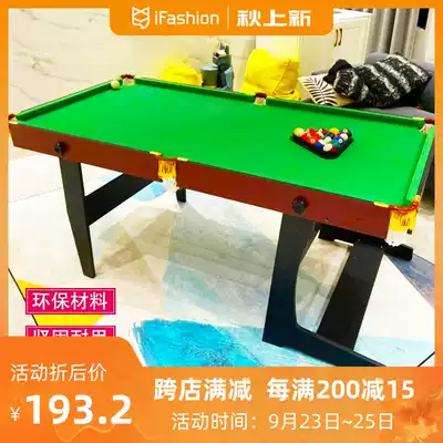 Billiard table and table tennis table Home Children's American large foldable table tennis three-in-one multifunctional