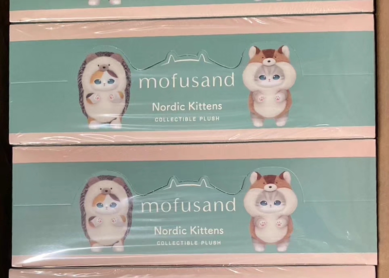 Authentic Mofusand Cat Fushandi Animal Plush Blind Box Nordic Style Vinyl Pendant Nordic Small Animals Authentic Mofusand Cat Fushandi Animal Plush Blind Box Nordic Style Vinyl Pendant Nordic Small Animals