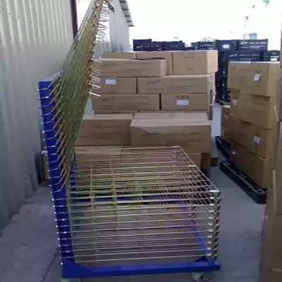 Storage shelves hardware and plastic products placement racks Mile rack workshop mobile turnover trolley custom angle steel shelves