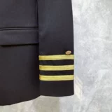 Платье в английском стиле, мужской трендовый костюм, модный пиджак классического кроя для отдыха, комплект, в британском стиле, изысканный стиль, в корейском стиле