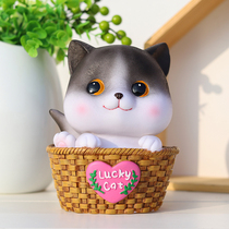 Anti-fall lucky cat deposit money pot grown-up with existentable child girl princess net red cute boy home