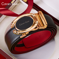 Fashion belt men leather extended pure cowhide belt men young man business jeans belt autumn trend