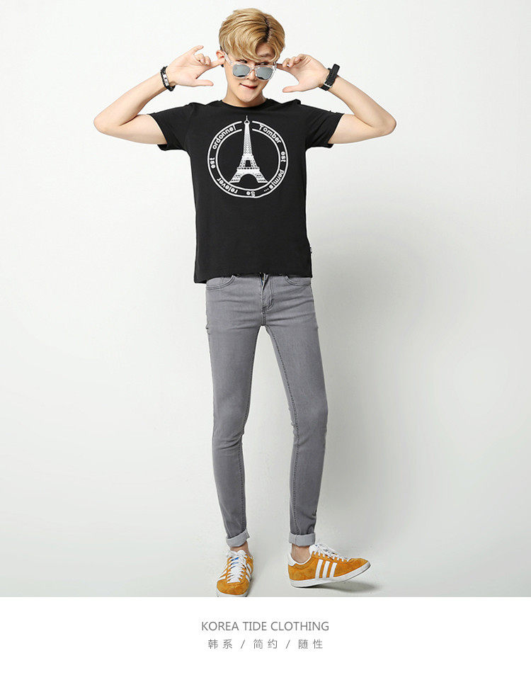 Jeans pour adolescent pieds Slim en CVC - Ref 1461280 Image 21