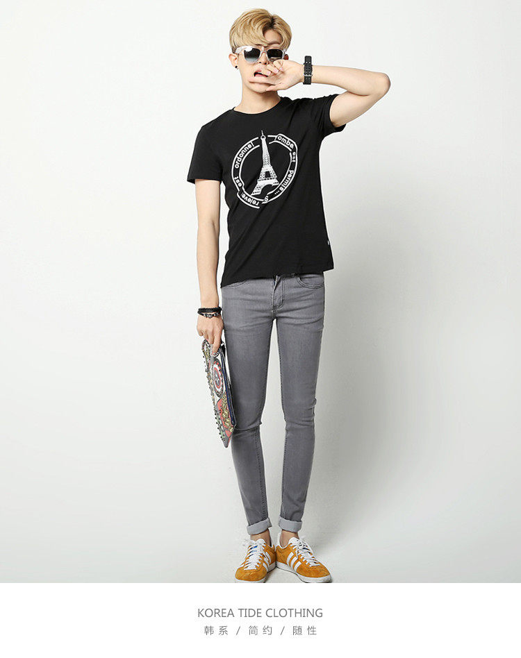 Jeans pour adolescent pieds Slim en CVC - Ref 1461280 Image 23