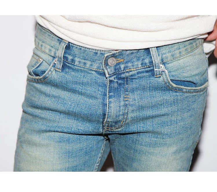 Jeans pour adolescent pieds Slim en CVC pour Quatre saisons - Ref 1486135 Image 17