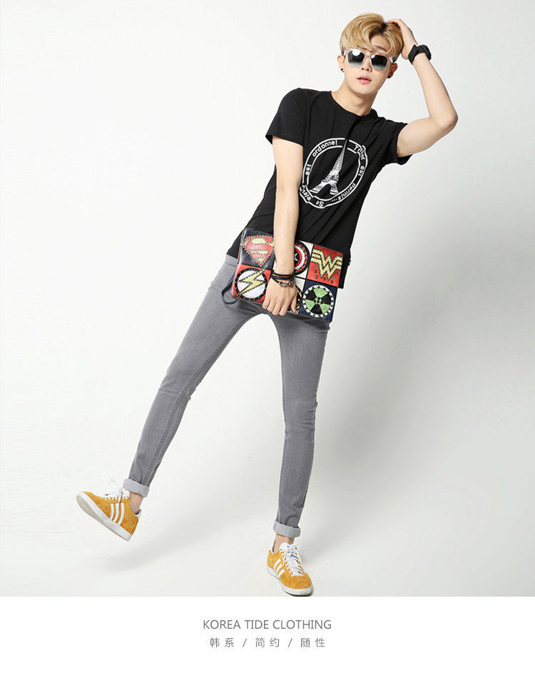 Jeans pour adolescent pieds Slim en CVC - Ref 1461280 Image 17