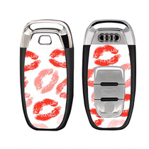 Suitable for Audi A4A5A6A7A8 universal car key sticker A4A5A6A7A8 key universal trendy sticker