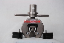 Metal tensile test clamp body _ metal bar plate stretch tooling _ pneumatic metal stretch clamp