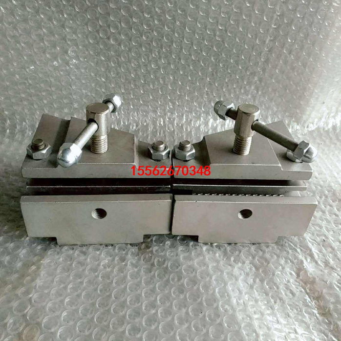 Soil engineering cloth trapezoidal tear test clamp _ trapezoidal tear test auxiliary tool _ safety net trapezoidal tear tooling