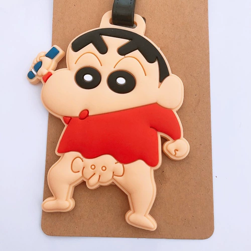 Мелки, мультяшная багажная бирка, подвеска для путешествий, чемодан, креативный аксессуар