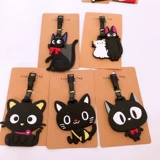 Силиконовый багаж бренд Qian и Chihiro Aircraft Drag Miyazaki Miyazaki Totoro Jiji Cat Luggage Tag