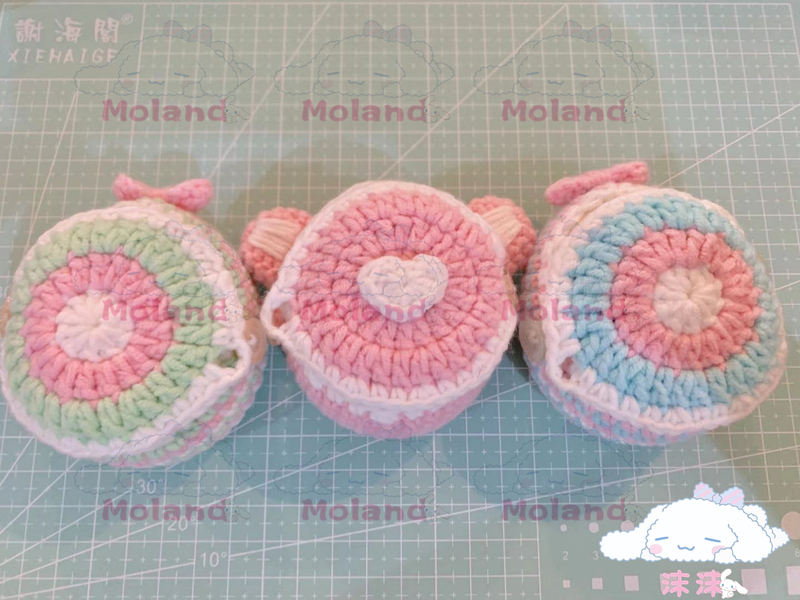 【Moland】Tamagotchi Yarn Cover Protects 4U+Color6 Ps Mix Idl Meets Cotton Candy Style 【Moland】Tamagotchi Yarn Cover Protects 4U+Color6 Ps Mix Idl Meets Cotton Candy Style