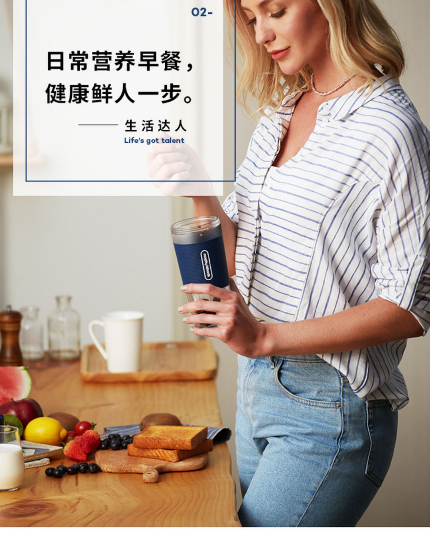 giá máy ép chậm Mofei Juice Cup MR9600 Máy ép trái cây nhỏ cầm tay nhỏ tại nhà Ký túc xá sinh viên - Máy ép trái cây các loại máy xay sinh tố