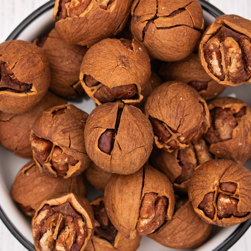 方五哥 Lin'an Hand Sting Mountain Walnut 228G*2 банки очень хороши для очистки дикого маленького орехового ореха свободной партии беременных женщин
