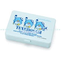 Japanese Sanrio Cute Kitty Penguin Melody Double Neutron Star Portable Mirror Containing Box Debris Box