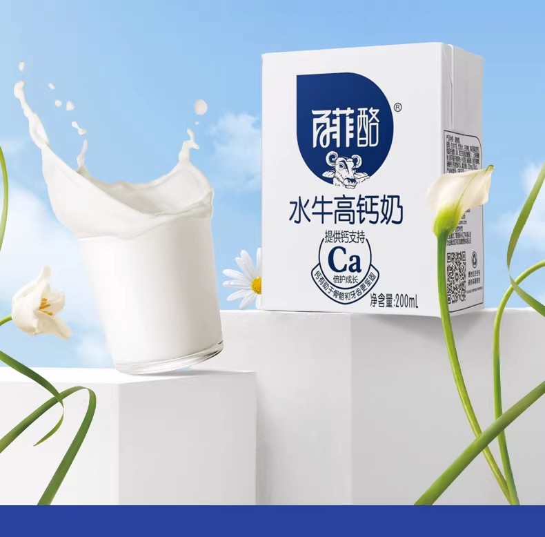 安享好物 安享D级纯奶-百菲酪水牛高钙奶 国标