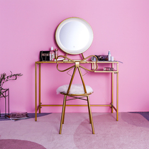 Net Red Ins Dresser Small Family Type Makeup Bench Brief Nordic Table Girls Bedroom Economy Style Dresser Table Small