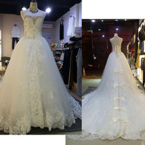 Wedding dress size modification and styling modification design private customization physical sewing store yarn replacement and restoration