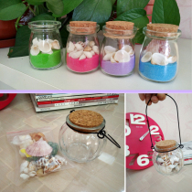 Shell conch crafts featured gift Pumpkin wishing bottle Childrens birthday gift creative ornaments female drift bottle