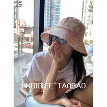 HNBIGLEE oil painting forest shade shape fisherman hat special~