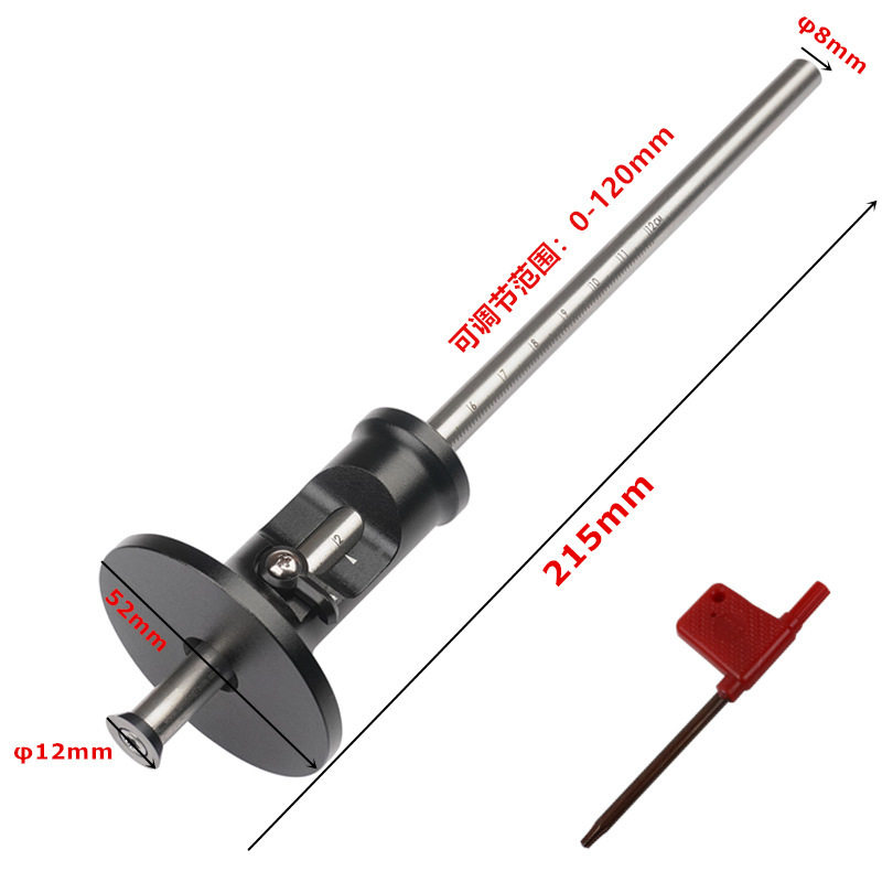 木工必备神器！硬质合金刀片欧式划规，精准画线，榫眼制作零难度！️