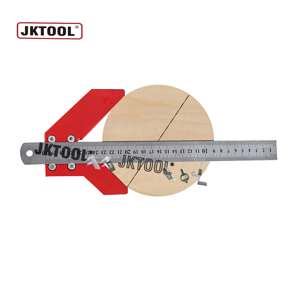 Center marker ruler Carpentry center scribbler Center scribbler Round center marker ruler Center gauge