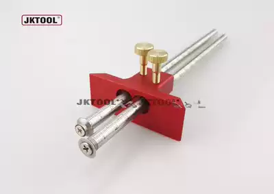 European-style double-head cutter round blade double-head scribing double-Rod scribing machine woodworking marking tool
