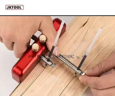 European-style double-headed scribing device Double-needle scribing device double-rod scribing tool with scale optional with gold scribing needle