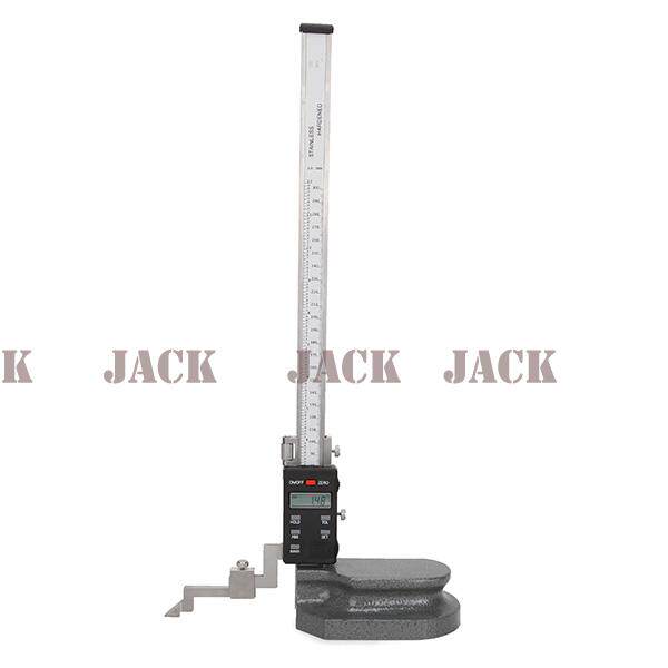 Digital display height ruler Digital display vernier height ruler 0-300mm dash ruler draw line height dash head