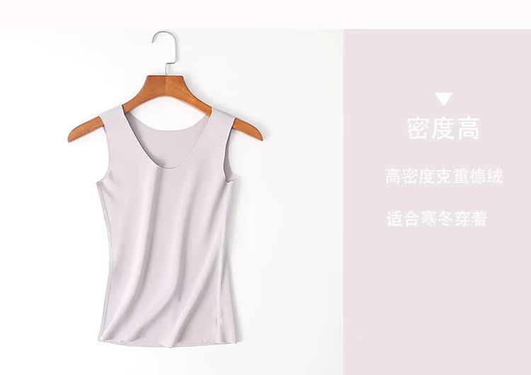 Áo vest liền thân của phụ nữ cộng với áo sơ mi nhung đáy trong mùa thu đông quần áo thời trang nữ