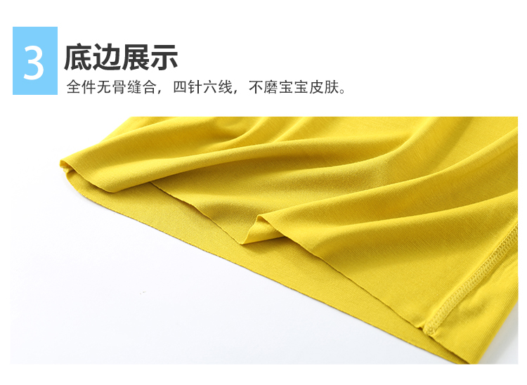 Trung và nhỏ trẻ em mùa xuân và mùa hè mới rắn màu ngắn- tay chàng trai và cô gái phương thức áo sơ mi quần áo trẻ em liền mạch t- shirt mà không có xương và một nửa tay áo áo thun bé trai mùa hè