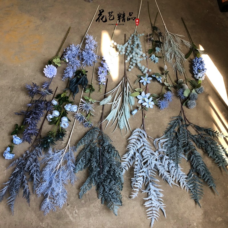 Blue Series Wedding Decoration Fake Flowers Wedding Roof View Window Archives for Persian Herb Maple Leaf Peony