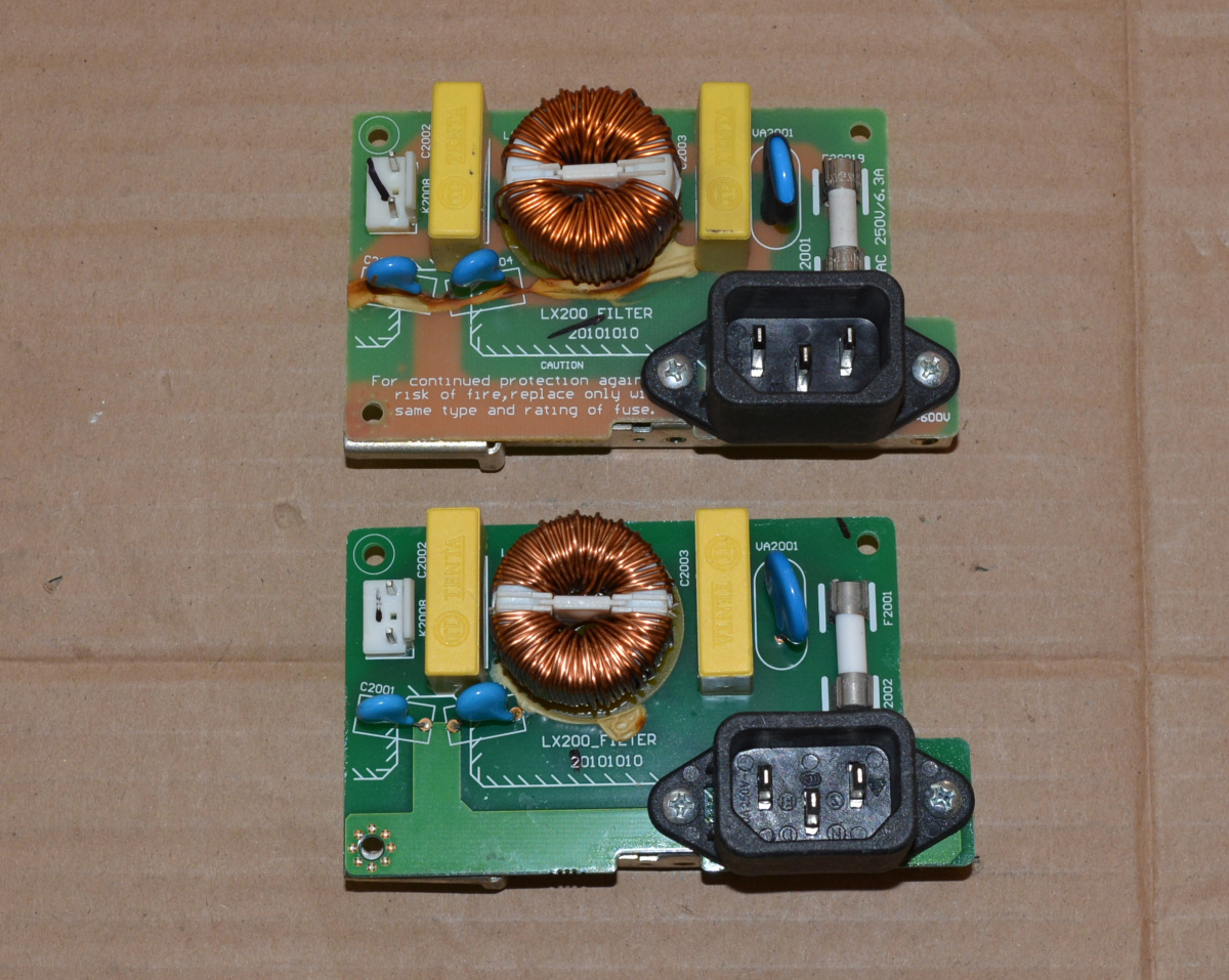 Yatu power board LX200_FILTER kb6160 PN: 2810125501 E250336