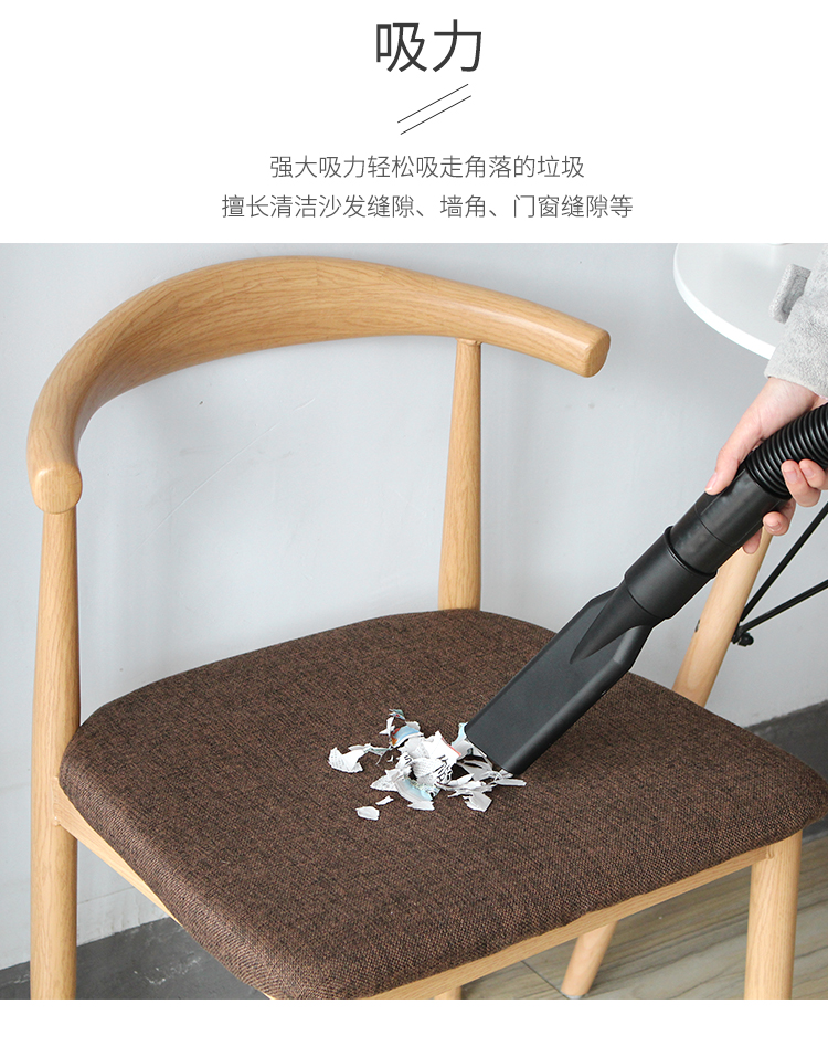 Máy hút bụi hộ gia đình Jieba BF500 mạnh mẽ công suất cao thùng nhỏ bụi hút bụi thương mại máy hút bụi 15L - Máy hút bụi 