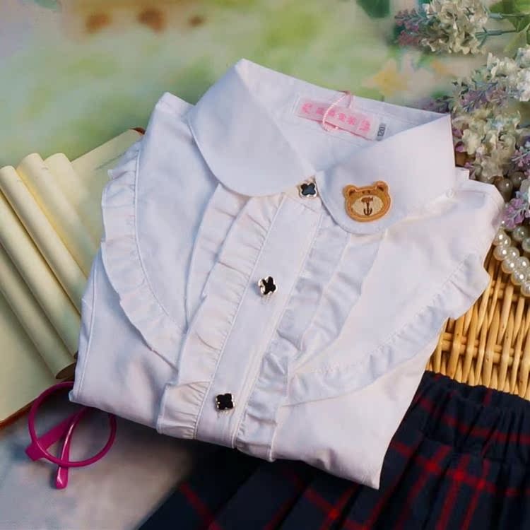 Chemise fille à manche longue - Ref 2084714 Image 41