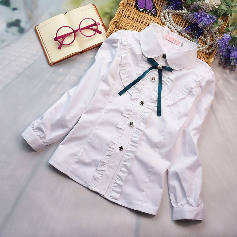 Chemise fille à manche longue - Ref 2084714 Image 46