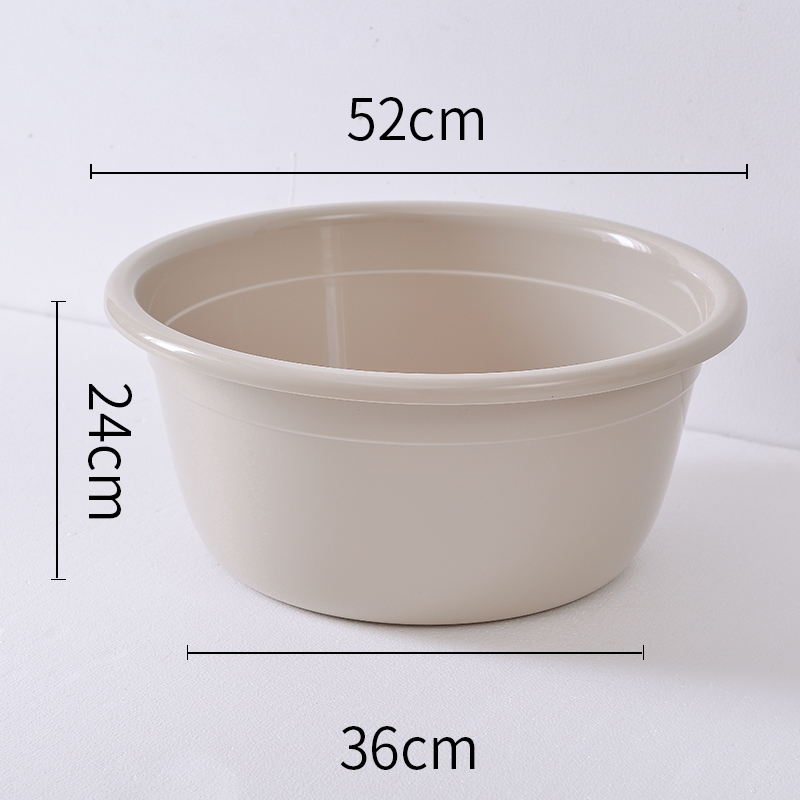 Extra-large plastic washbasin deepen large number of washbasin thickened add high washbasin sub-baby washbasin for home