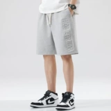 Летние спортивные шорты для отдыха, баскетбольные черные штаны, оверсайз