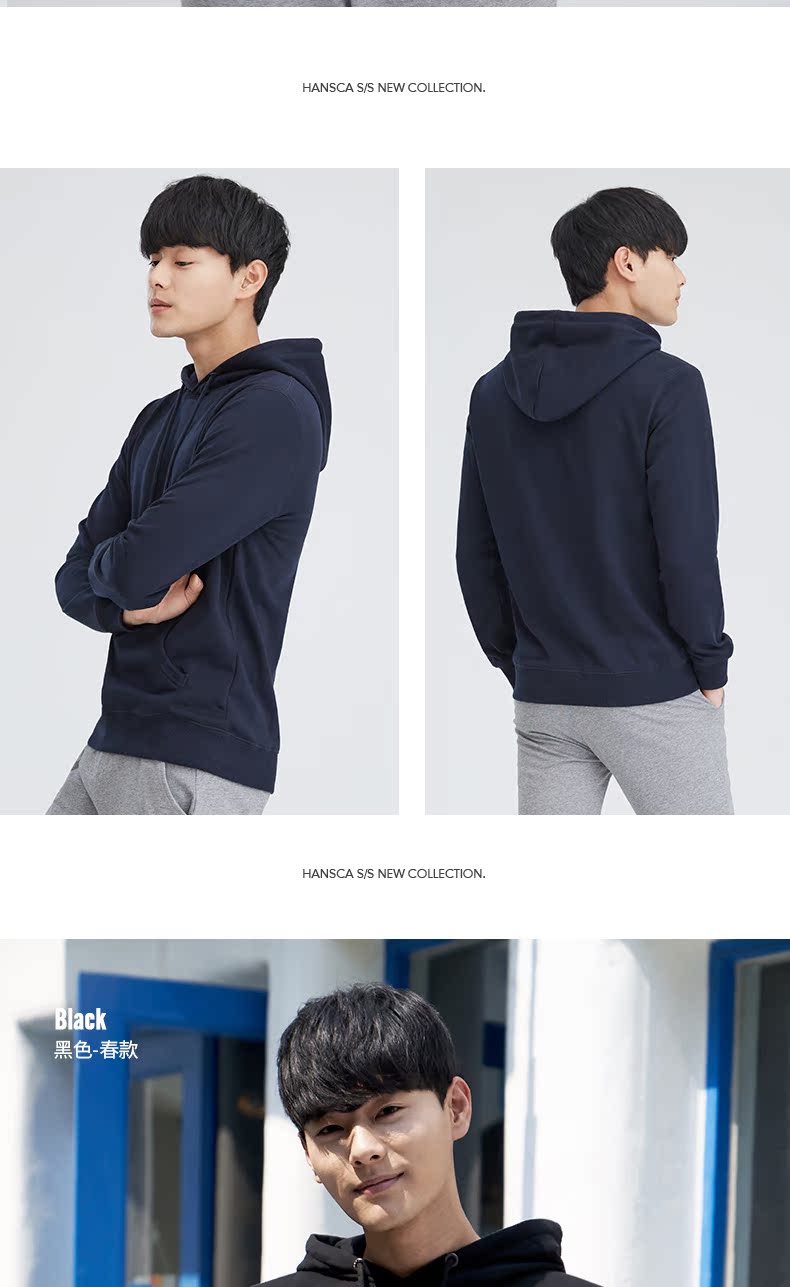 Sweatshirt homme HANSCA en Coton - Ref 3127472 Image 17