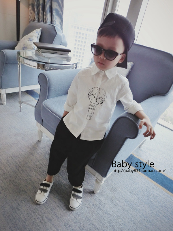 Chemise garcon à manche longue - Ref 2074839 Image 19