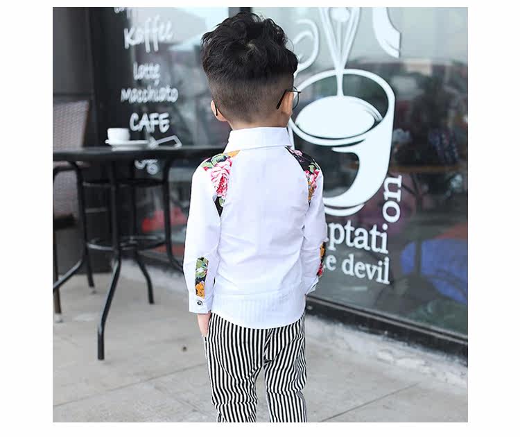 Chemise garcon à manche longue - Ref 2074915 Image 7