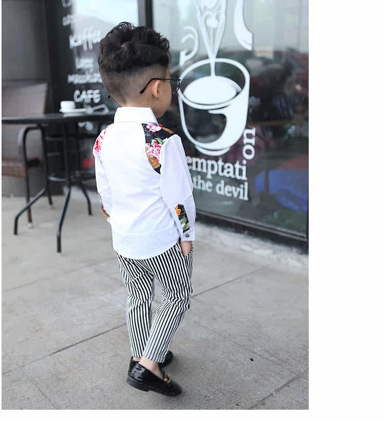 Chemise garcon à manche longue - Ref 2074915 Image 10