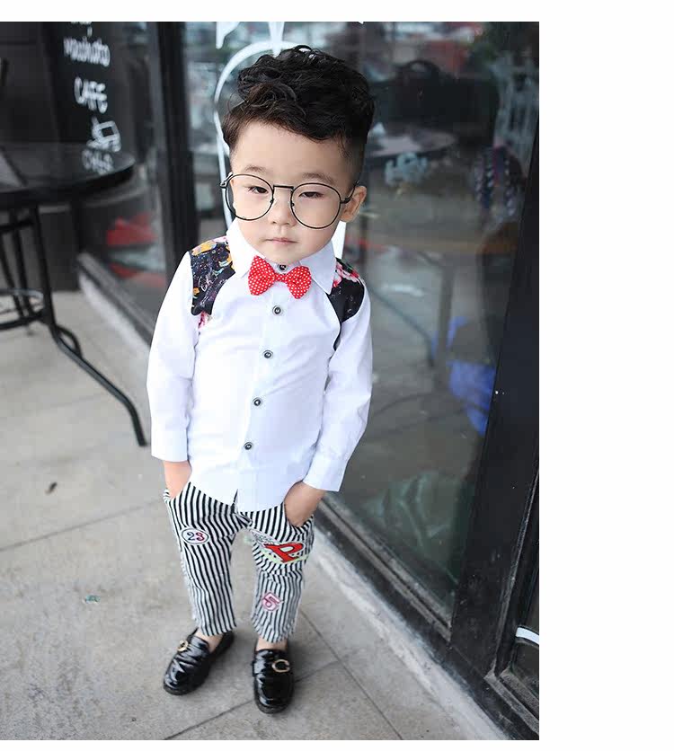 Chemise garcon à manche longue - Ref 2074915 Image 17